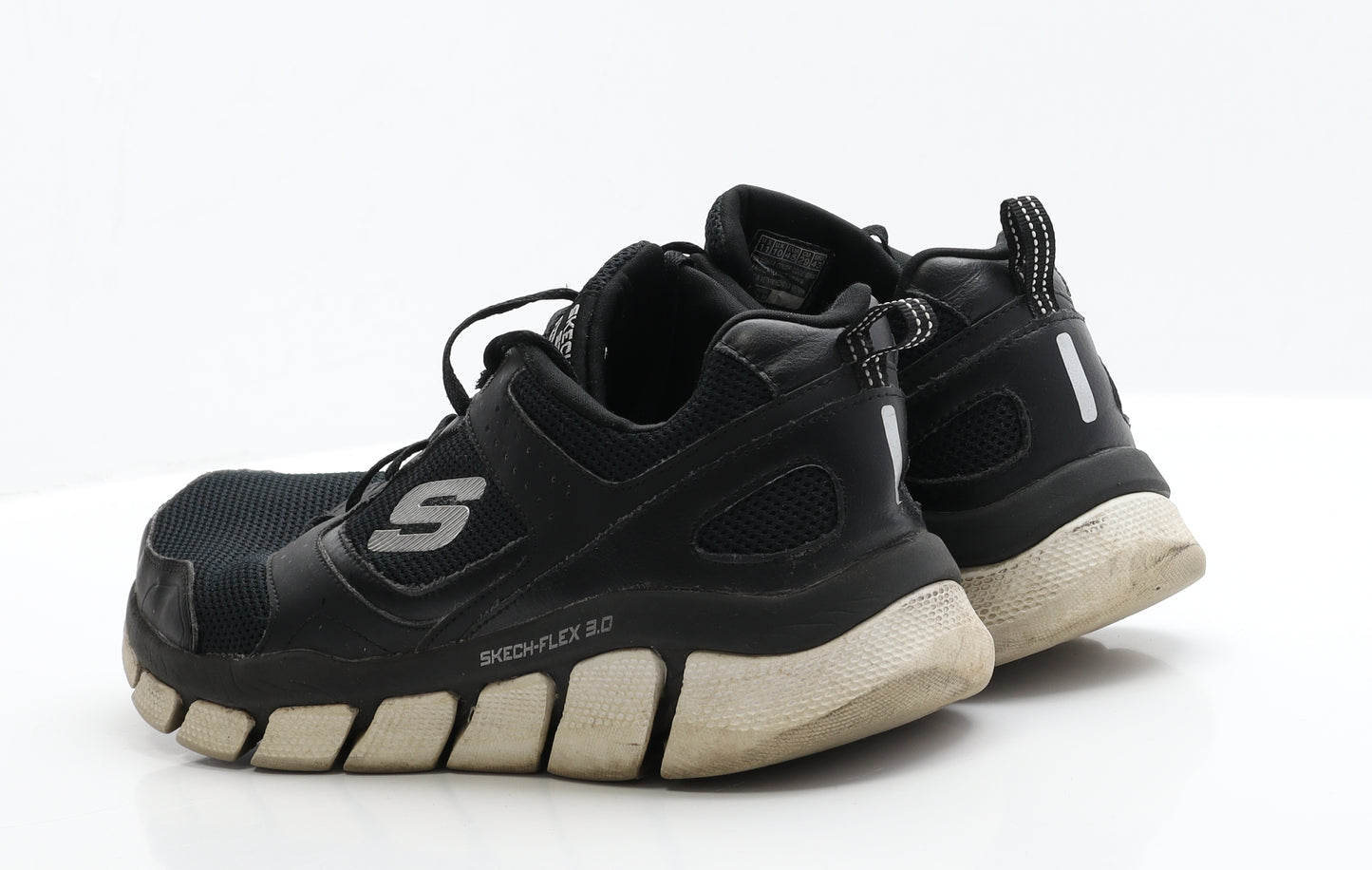 Skechers Mens Black  Polyester Trainer Casual 10 EUR 45