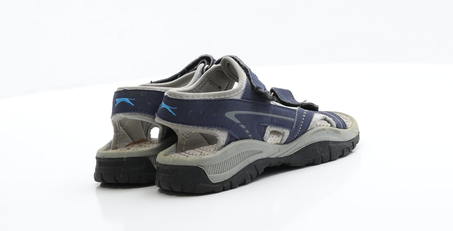 Slazenger Boys Blue  Polyester Slingback Casual 12 EUR 31