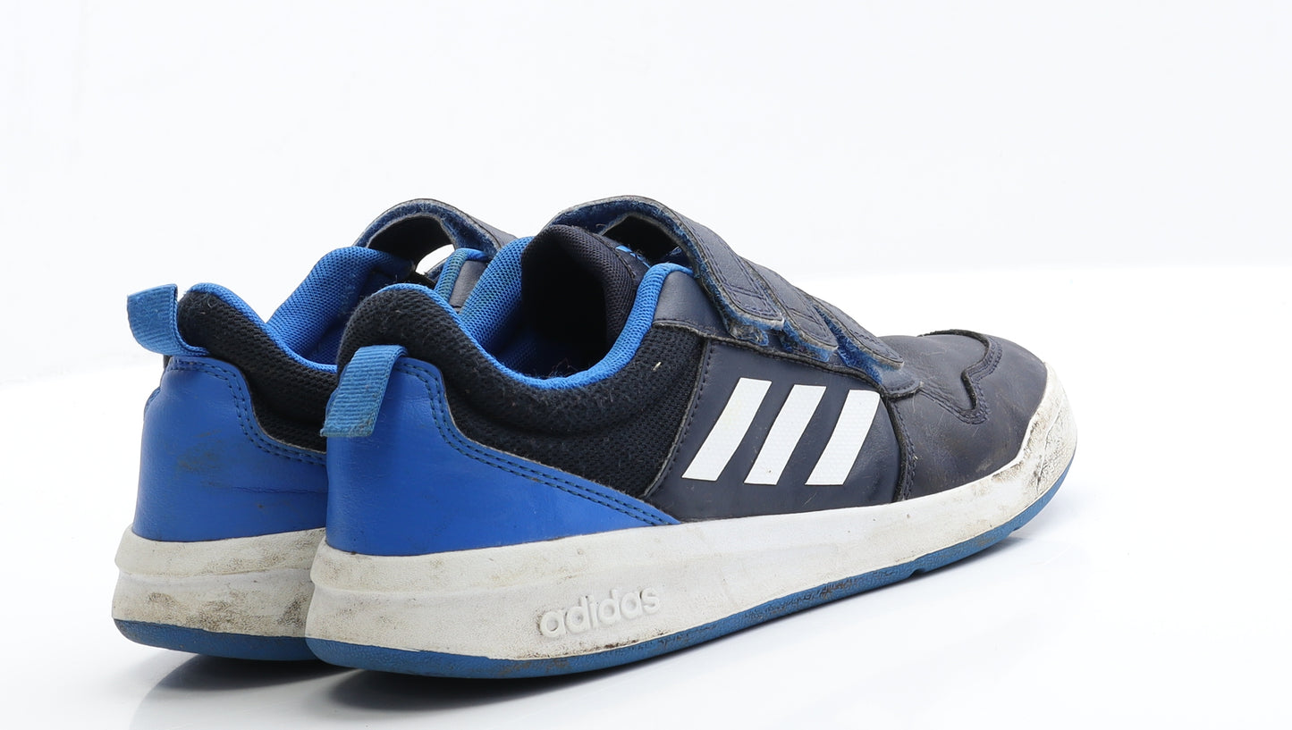adidas Boys Blue  Polyester Trainer  5 EUR 38