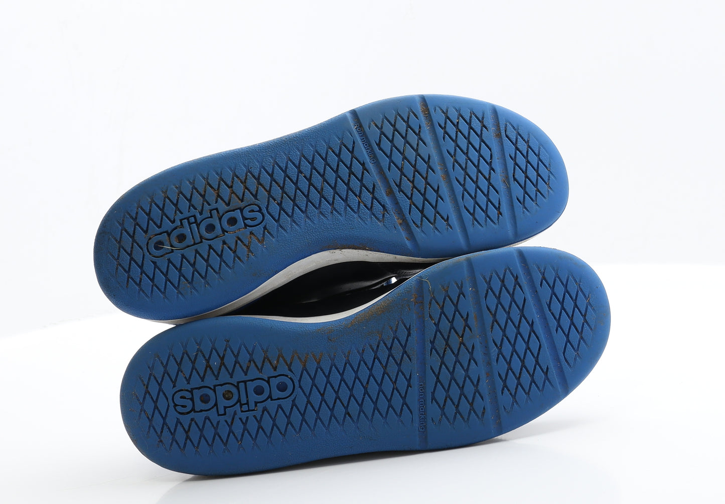adidas Boys Blue  Polyester Trainer  5 EUR 38