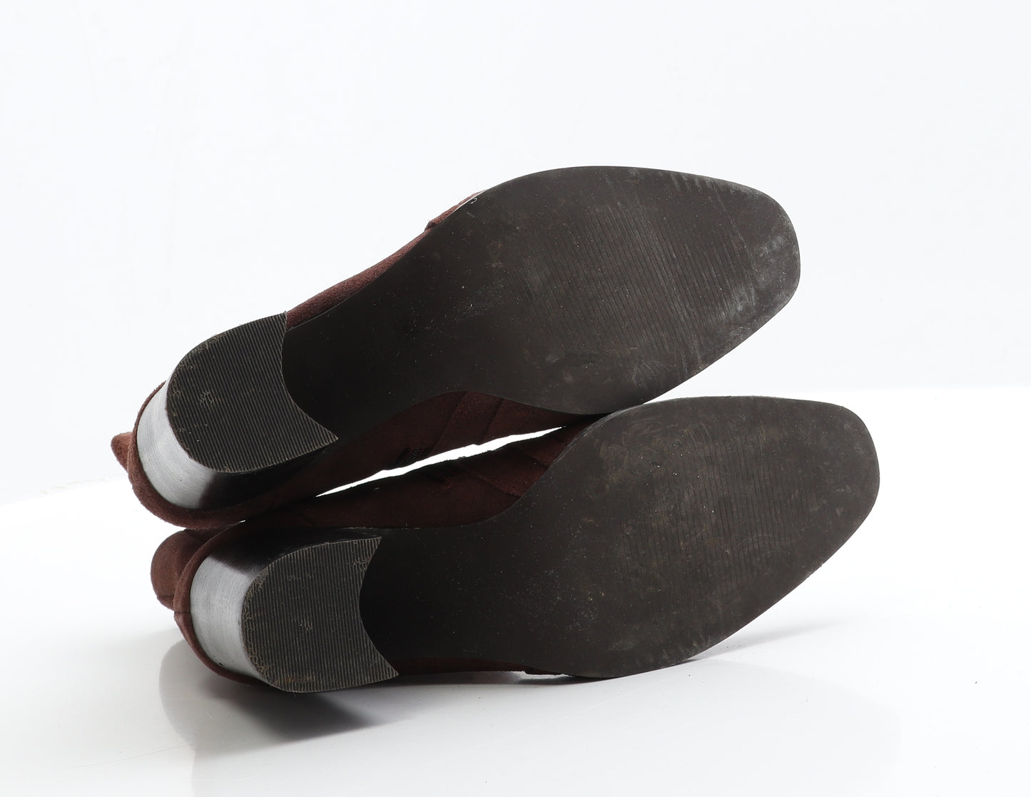 NEXT Womens Brown  Faux Suede Bootie Boot 4 EUR 37