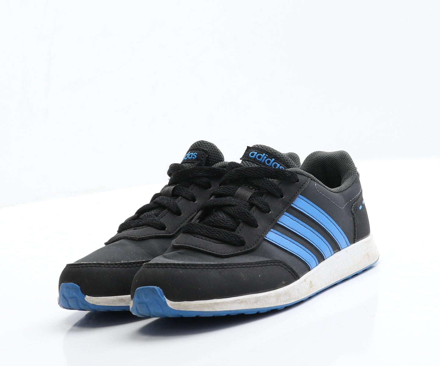 adidas Boys Black  Polyester Trainer  13