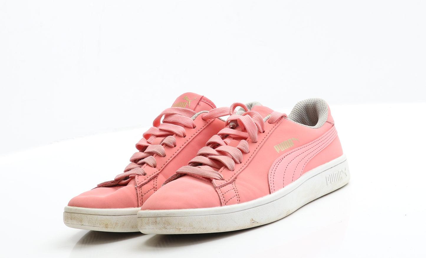 PUMA Girls Pink  Polyester Trainer  3 EUR 35.5