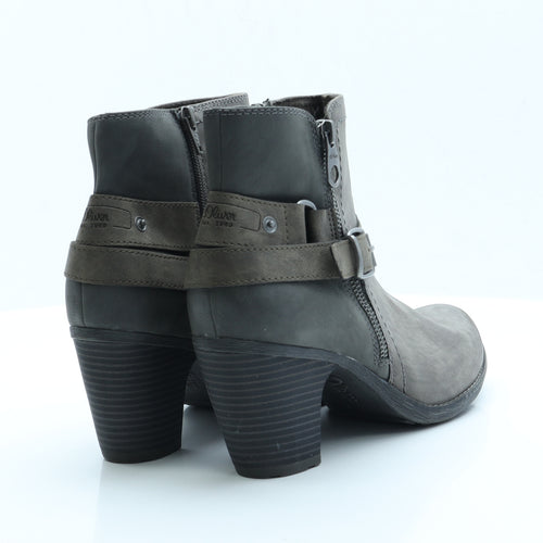 S. Oliver Womens Grey  Polyester Chelsea Boot 8 EUR 41