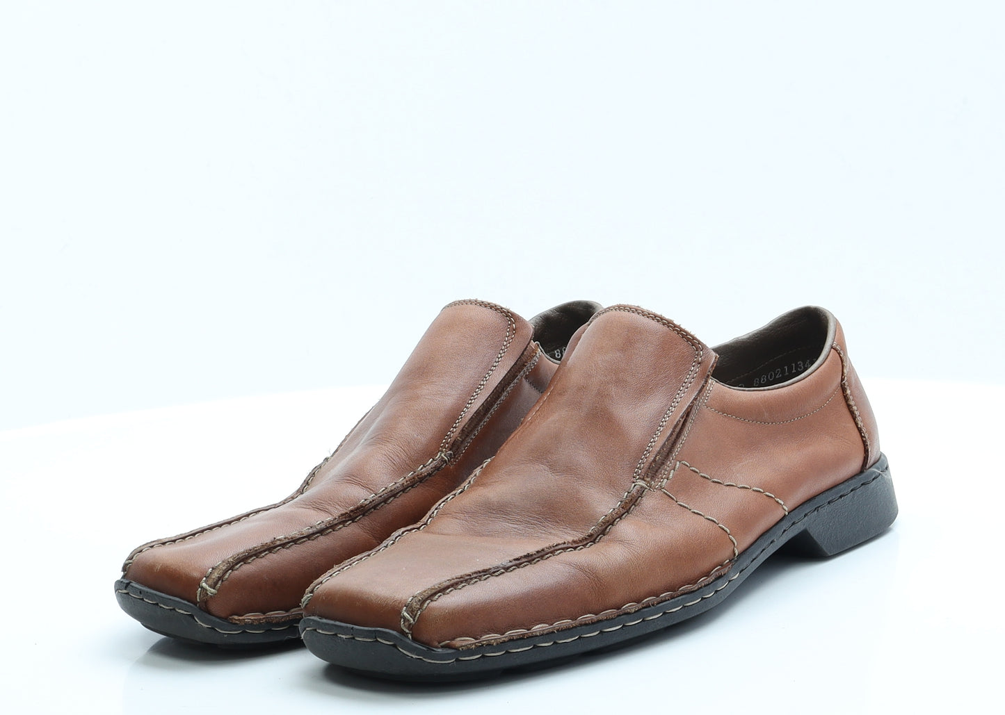 Rieker Mens Brown  Polyester Loafer Casual 11