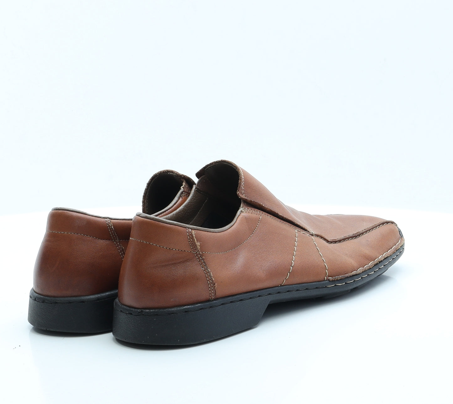 Rieker Mens Brown  Polyester Loafer Casual 11