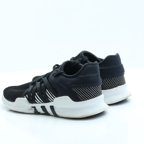 adidas Womens Black  Polyester Trainer Casual 5 38 6.5