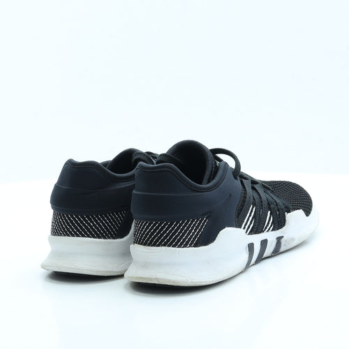 adidas Womens Black  Polyester Trainer Casual 5 38 6.5