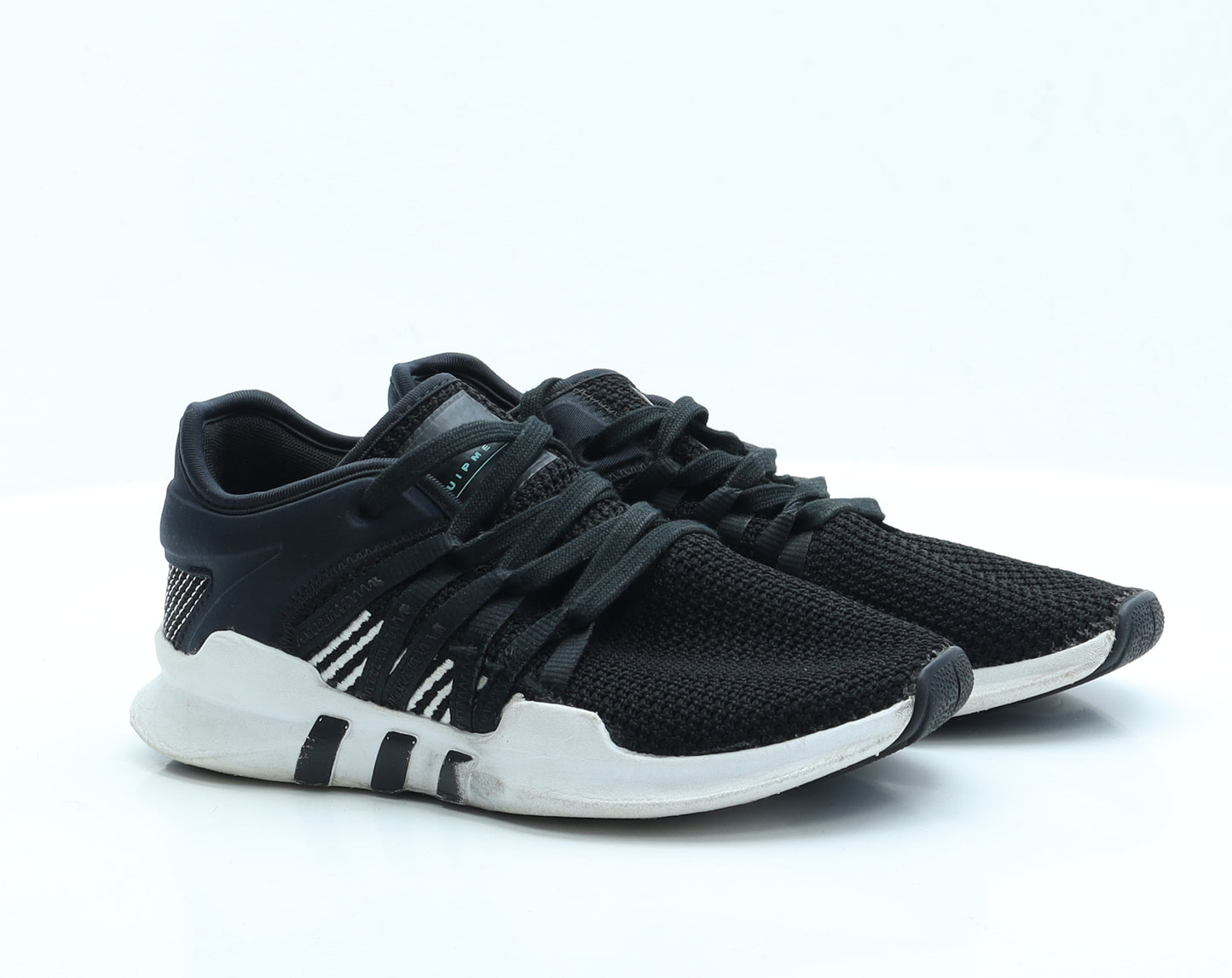 adidas Womens Black  Polyester Trainer Casual 5 38 6.5