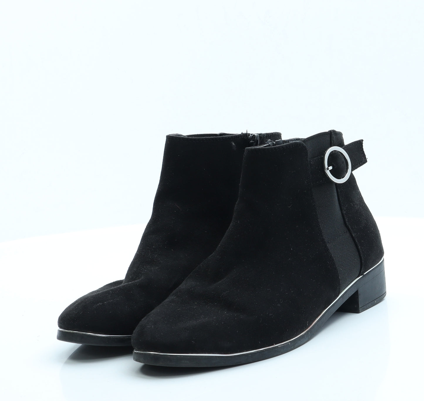 Primark Womens Black  Polyester Chelsea Boot 6 EUR 39 US 8