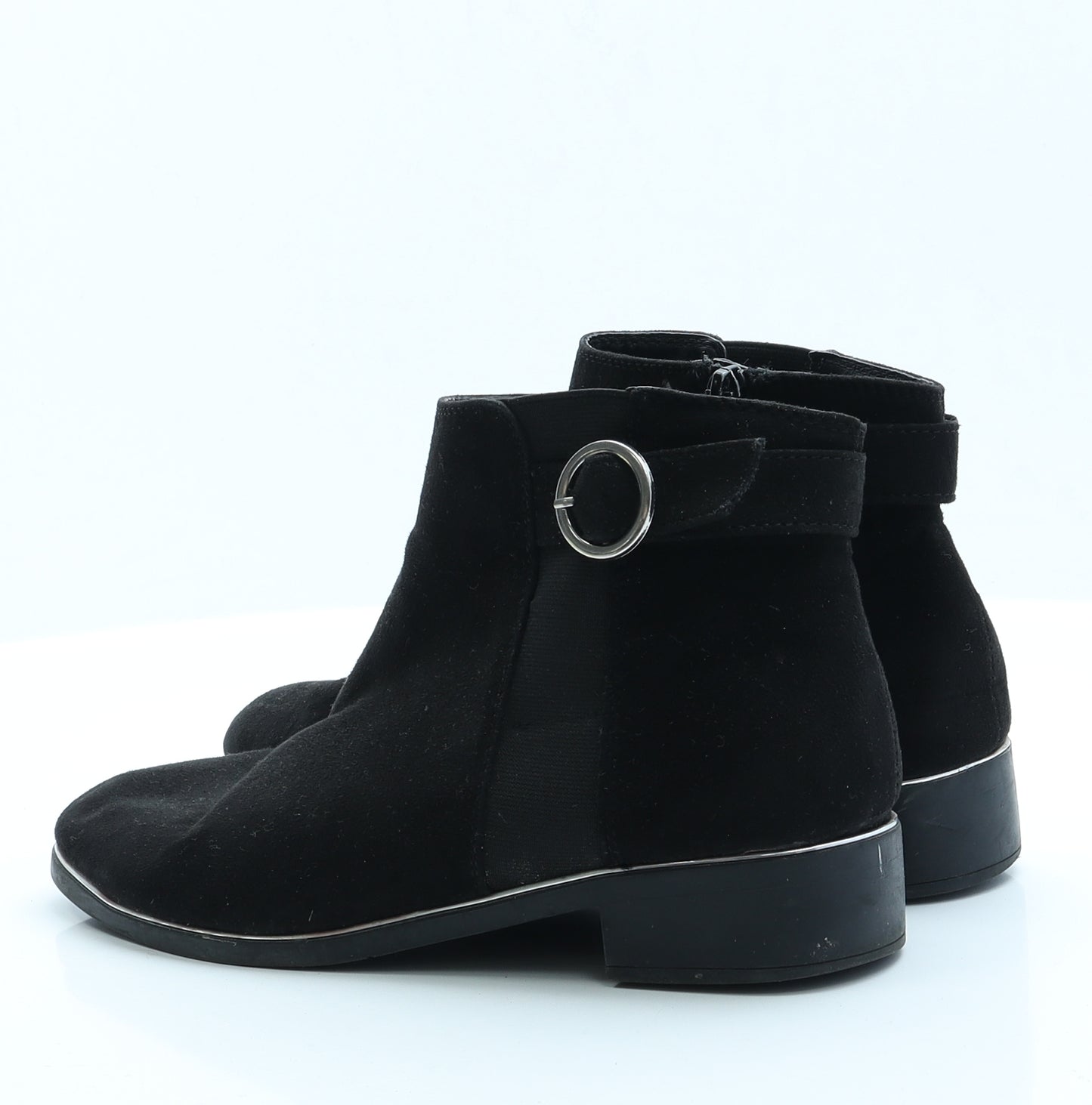 Primark Womens Black  Polyester Chelsea Boot 6 EUR 39 US 8