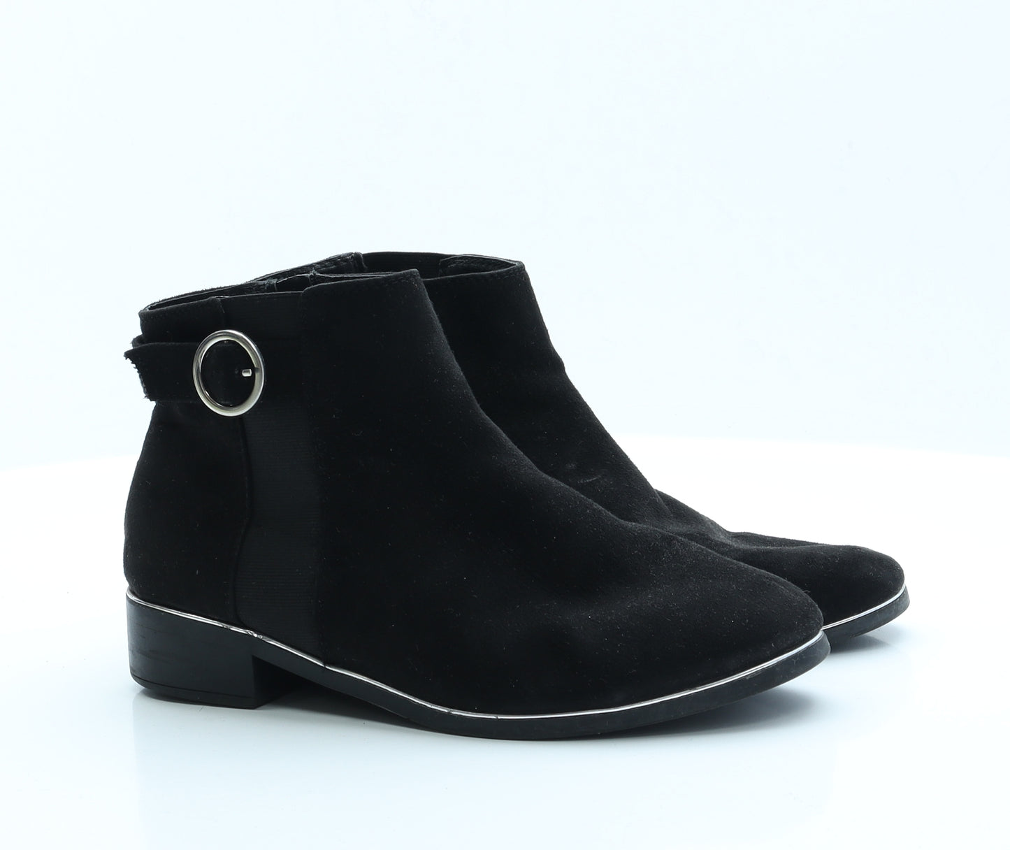 Primark Womens Black  Polyester Chelsea Boot 6 EUR 39 US 8