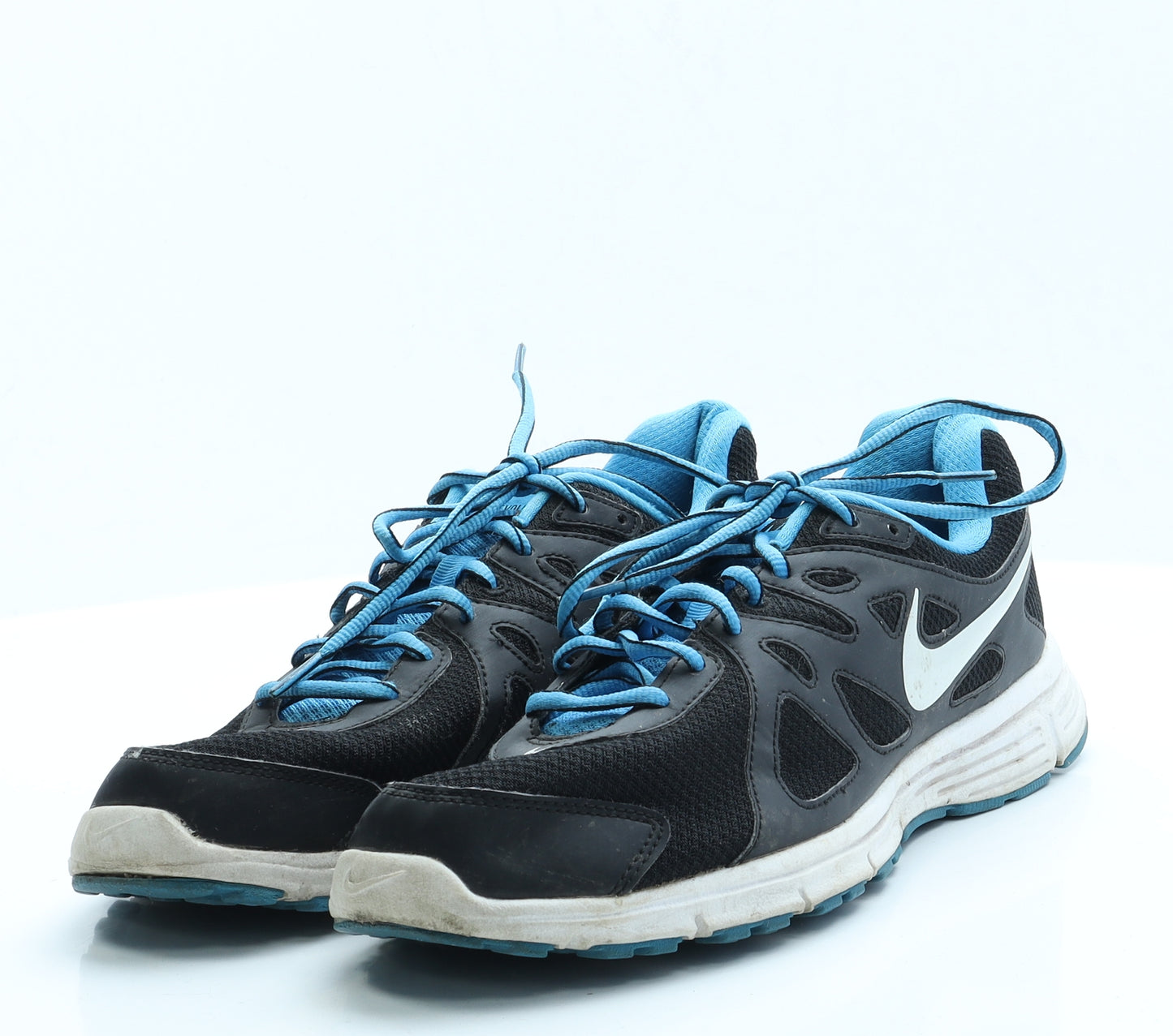 Nike Mens Black  Polyester Trainer Casual 9 EUR 44 US 10