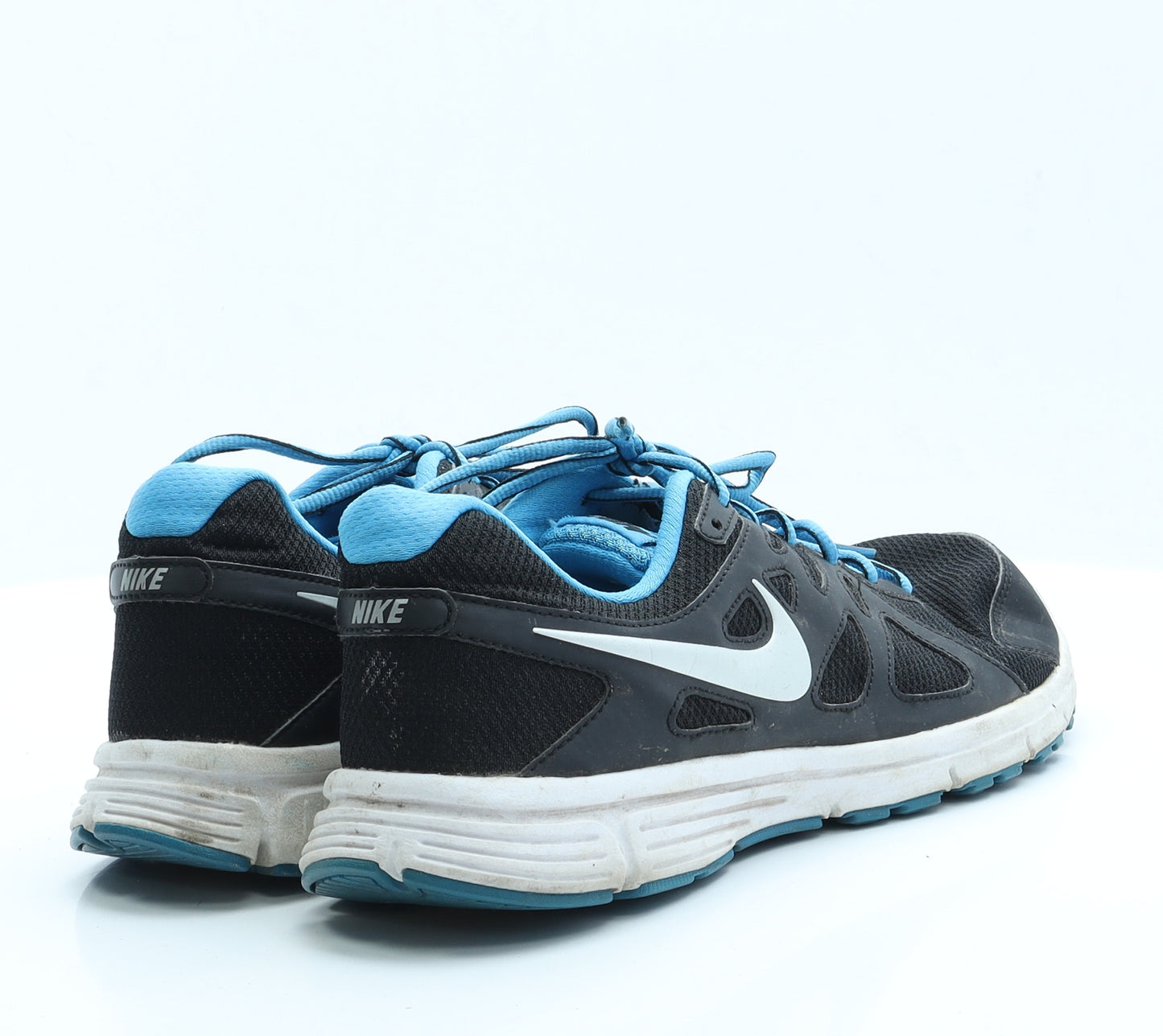Nike Mens Black  Polyester Trainer Casual 9 EUR 44 US 10