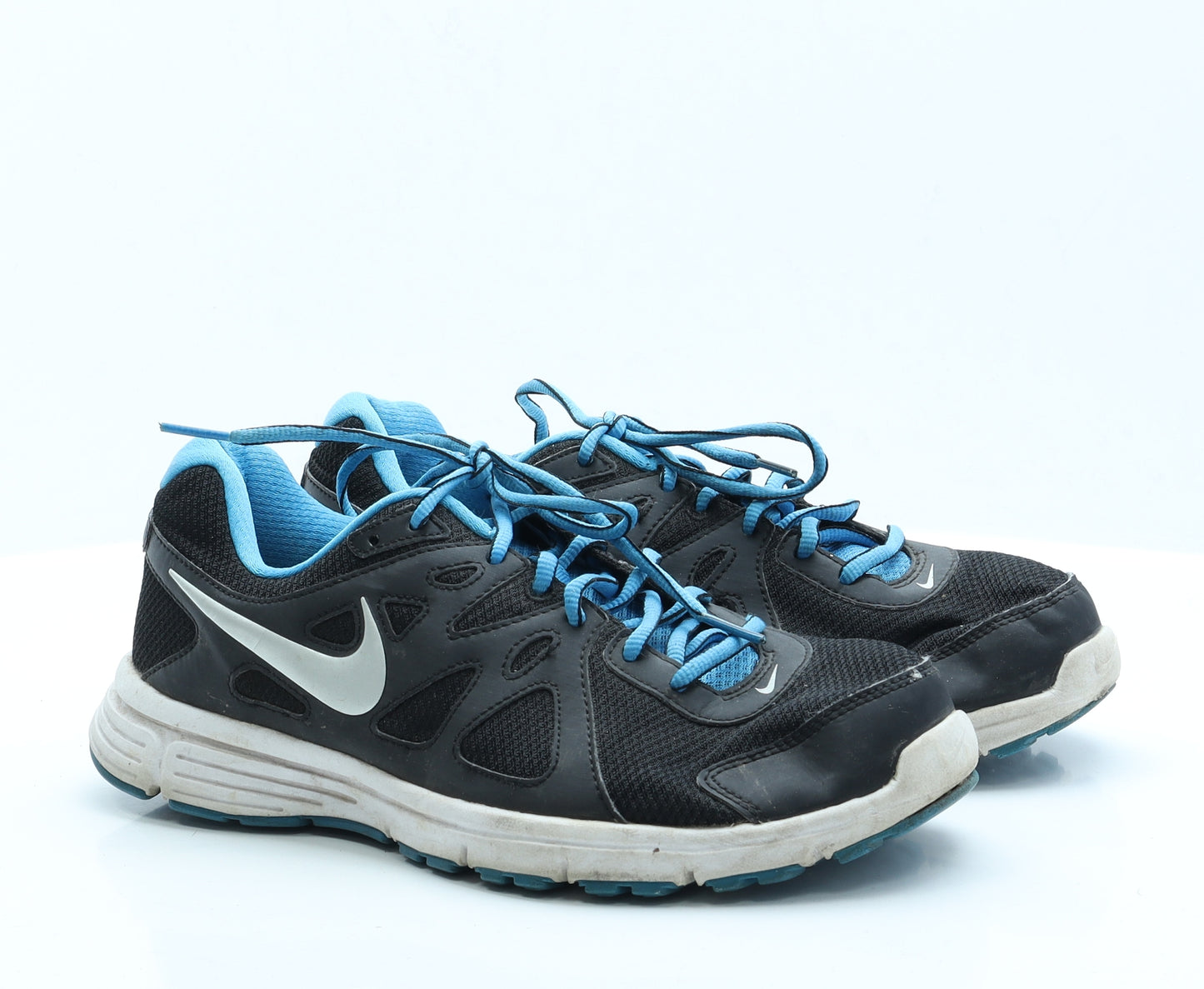 Nike Mens Black  Polyester Trainer Casual 9 EUR 44 US 10