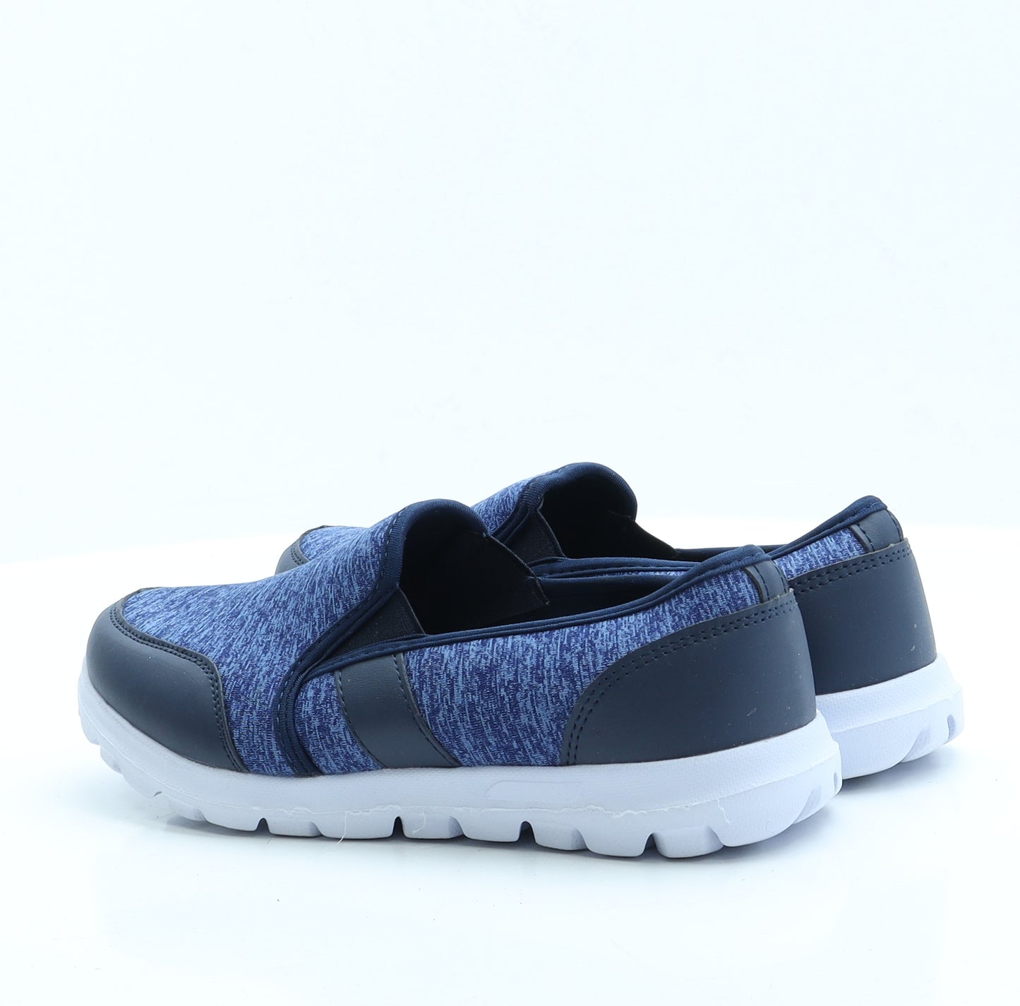 Coopers of Stortford Womens Blue  Polyester Slip On Flat 7