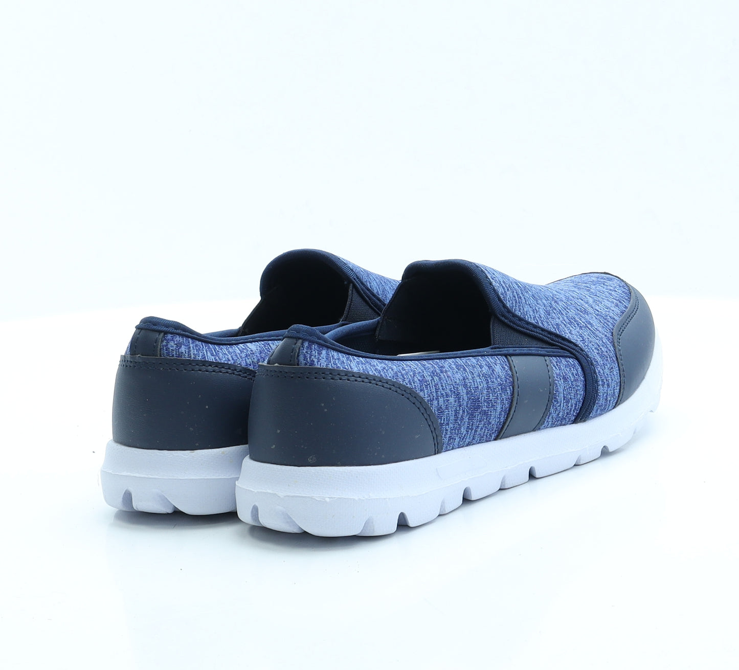 Coopers of Stortford Womens Blue  Polyester Slip On Flat 7
