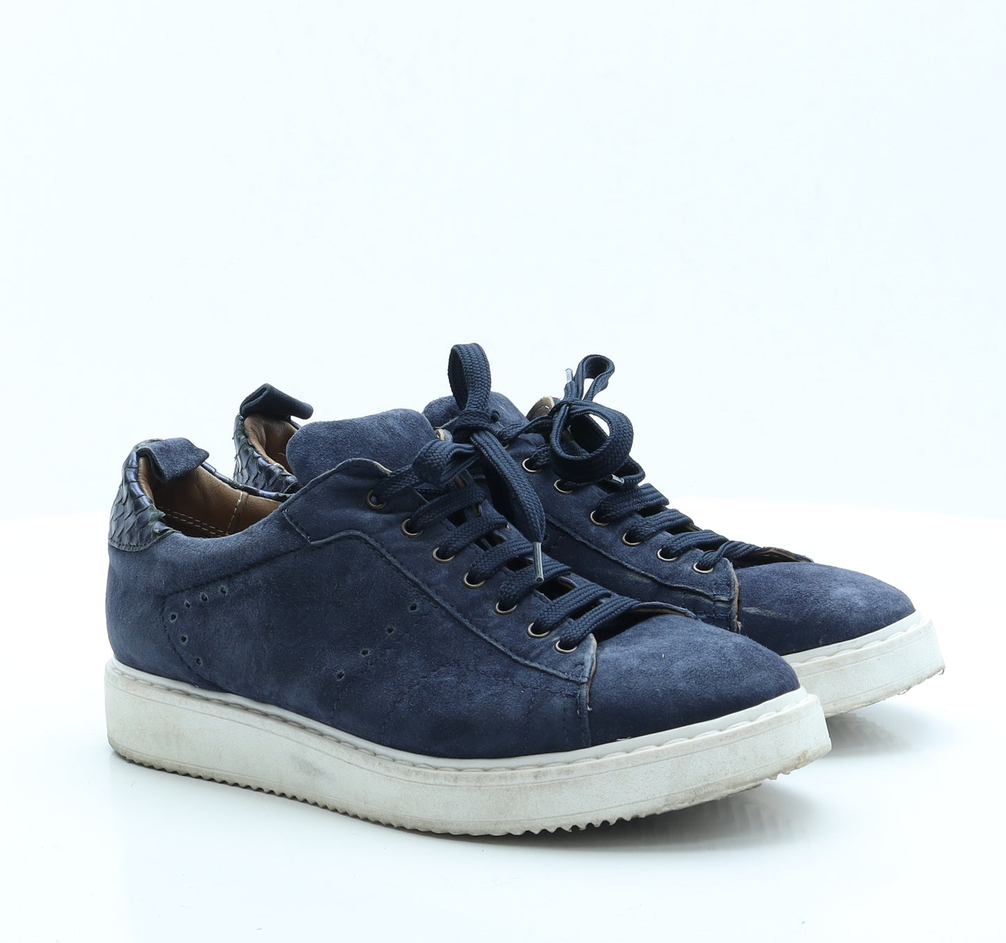 Jones Womens Blue  Polyester Trainer Casual 7