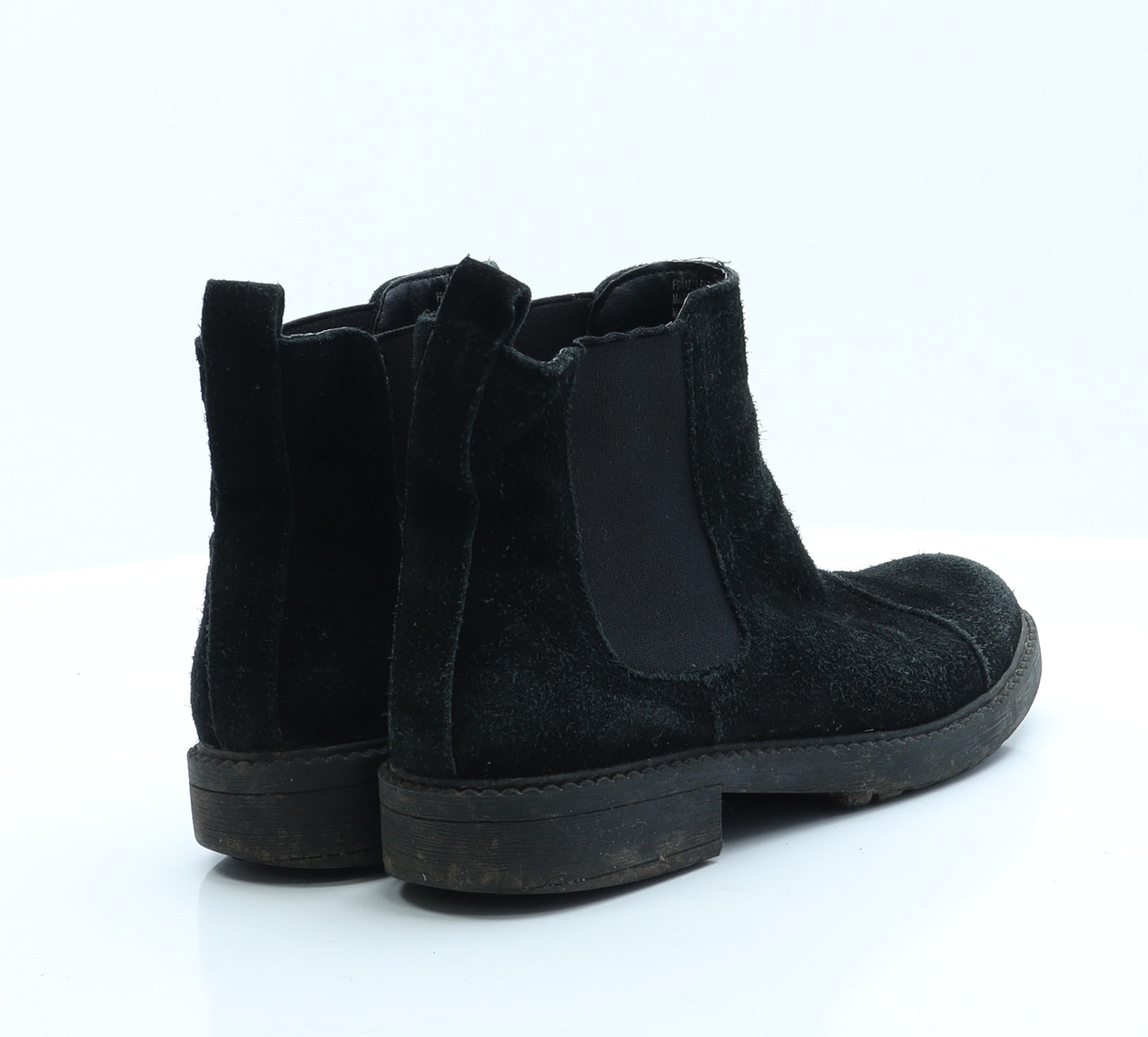 Soleflex Womens Black  Suede Chelsea Boot 4 EUR 37