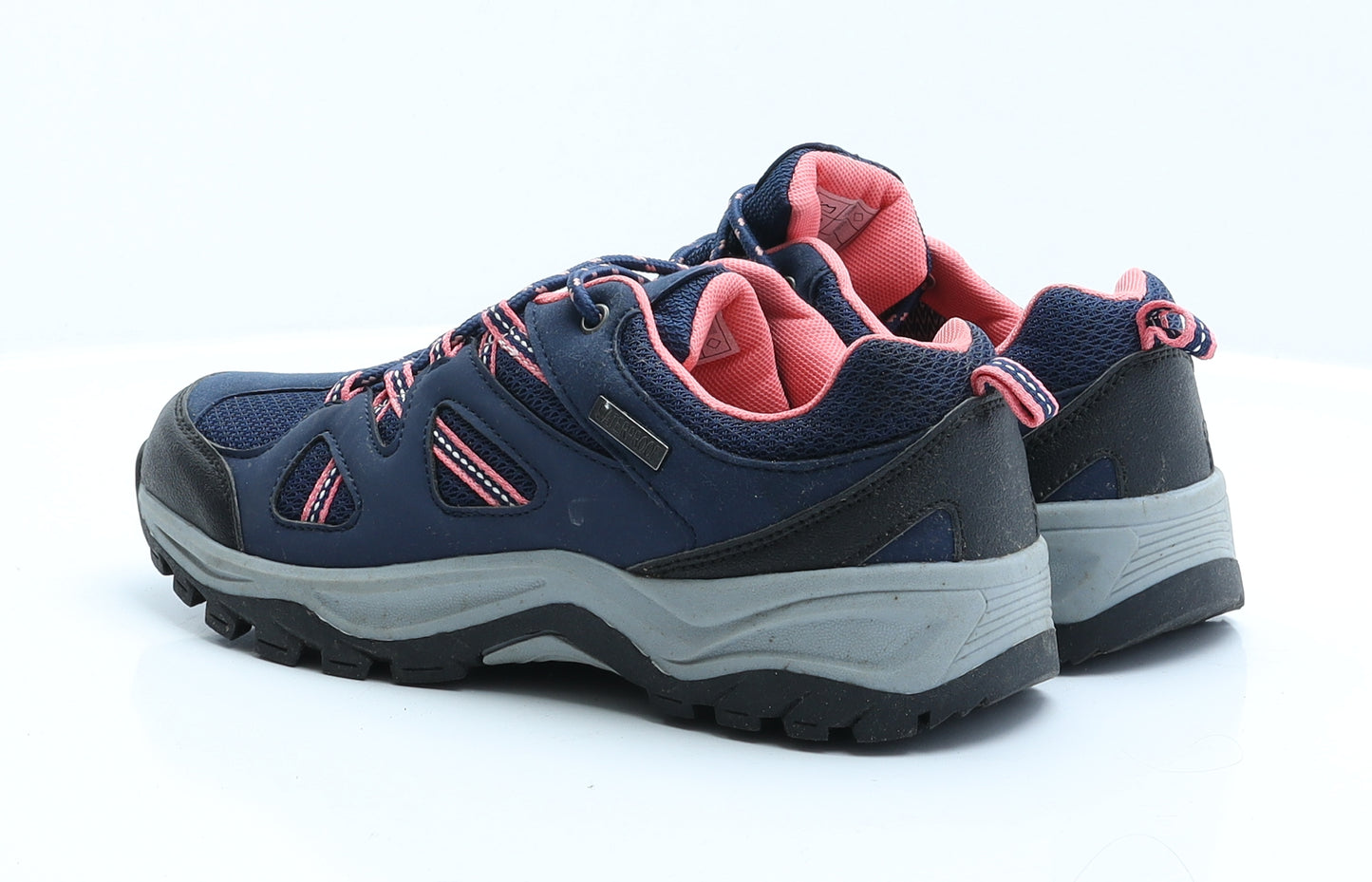 Dunnes Stores Womens Black  Faux Suede Trainer Flat 6 39  - Walking shoes