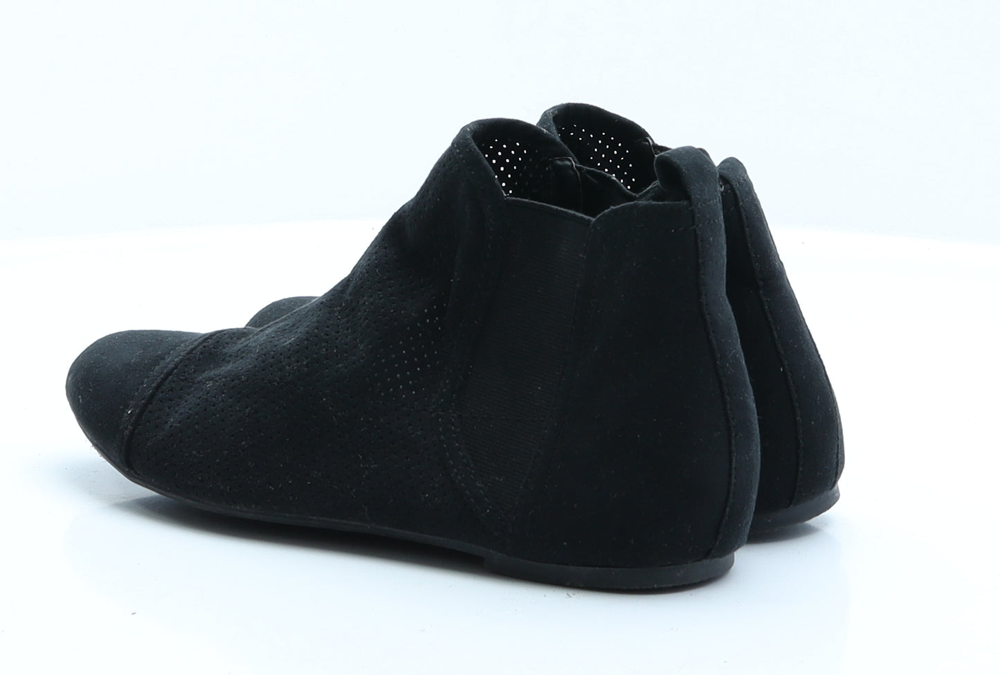 Atmosphere Womens Black  Faux Suede Chelsea Boot 4 EUR 37