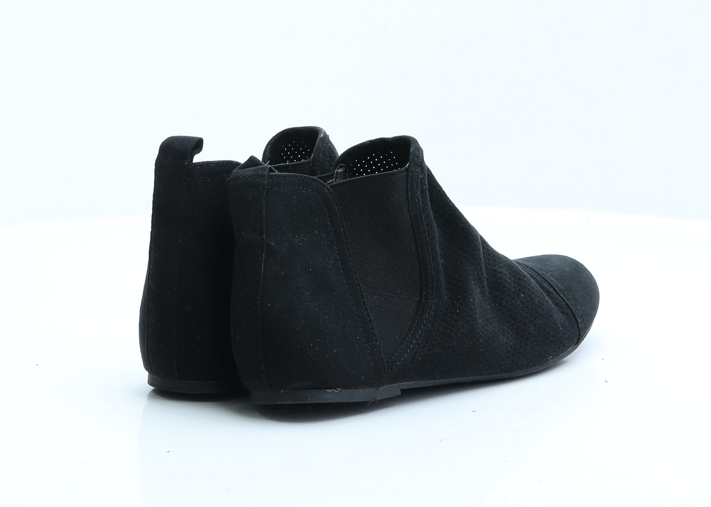 Atmosphere Womens Black  Faux Suede Chelsea Boot 4 EUR 37
