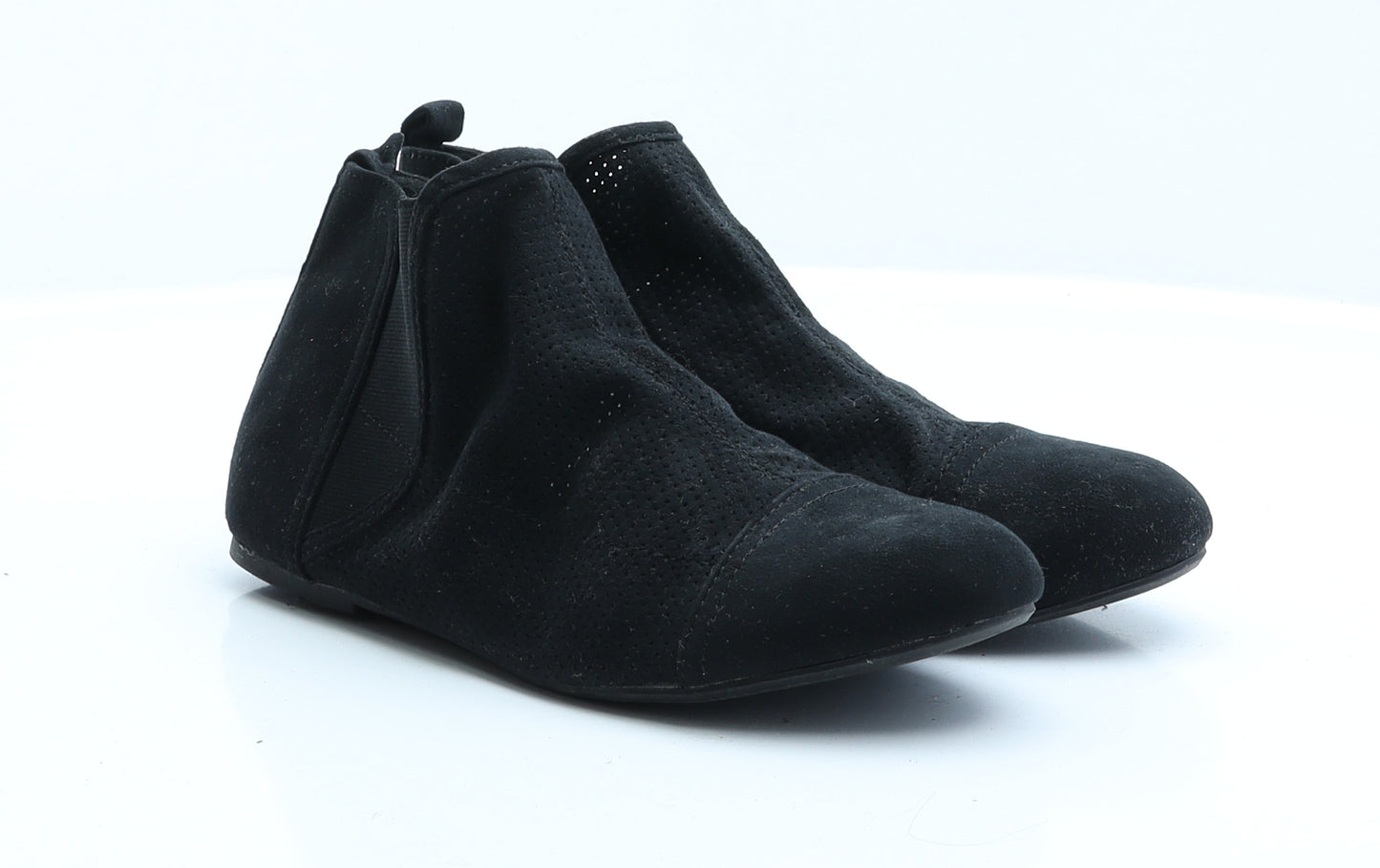 Atmosphere Womens Black  Faux Suede Chelsea Boot 4 EUR 37