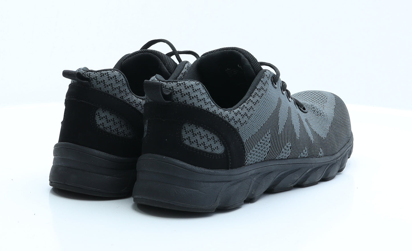 Pro Man Mens Grey  Polyester Trainer Casual 7 EUR 41  - Walking