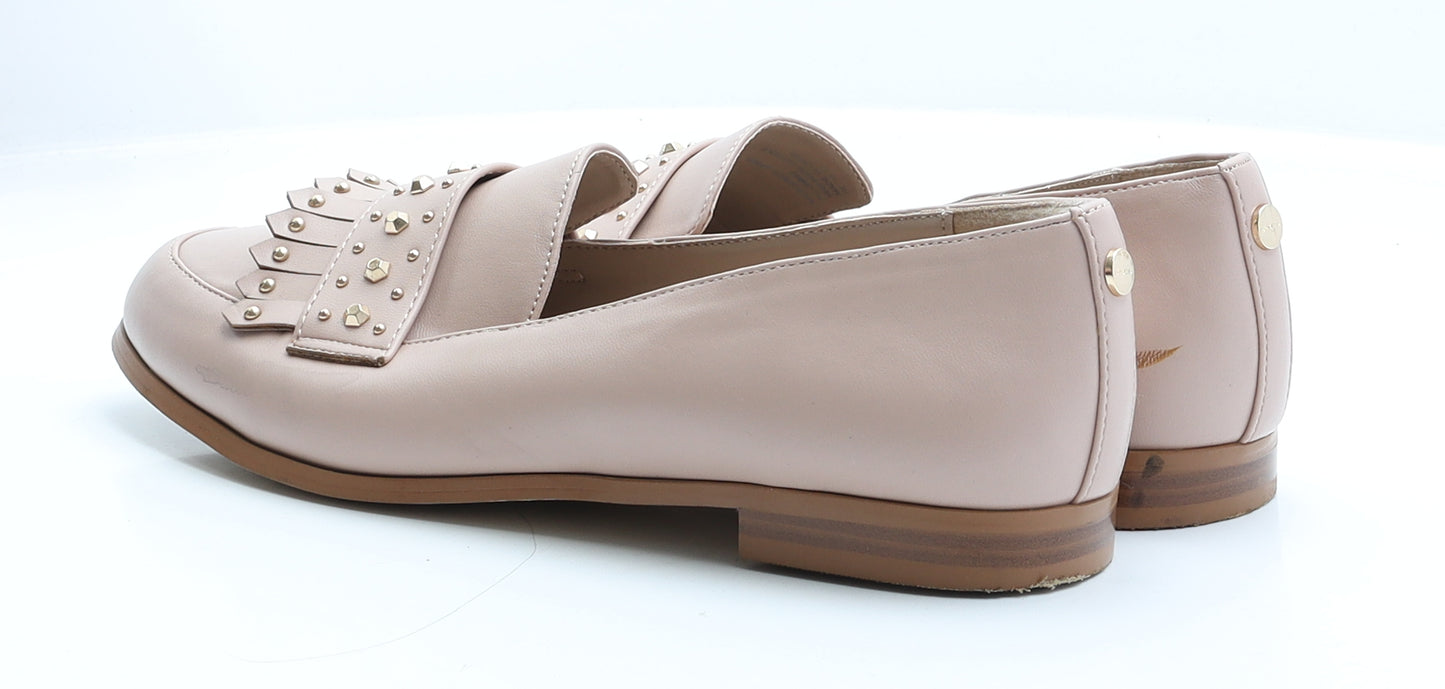 Carvela Womens Pink  Faux Leather Ballet Flat 8 EUR 41