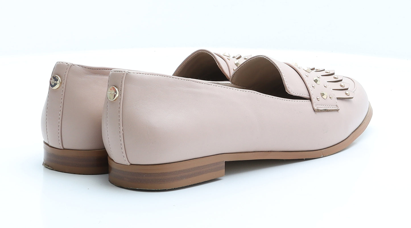 Carvela Womens Pink  Faux Leather Ballet Flat 8 EUR 41