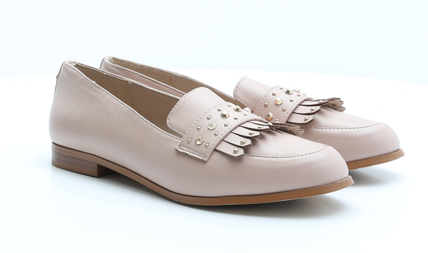 Carvela Womens Pink  Faux Leather Ballet Flat 8 EUR 41