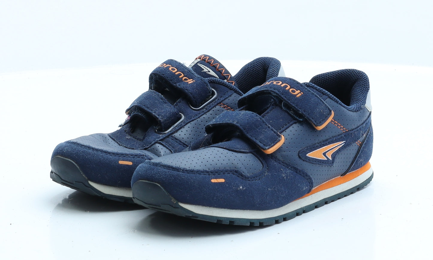 Sprandi Boys Blue  Faux Leather Trainer  12 EUR 30