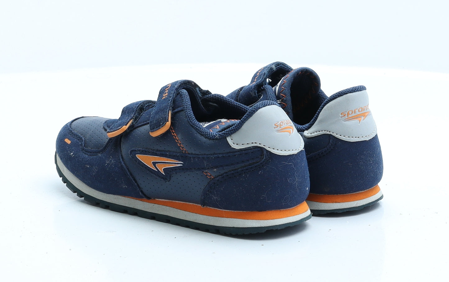 Sprandi Boys Blue  Faux Leather Trainer  12 EUR 30