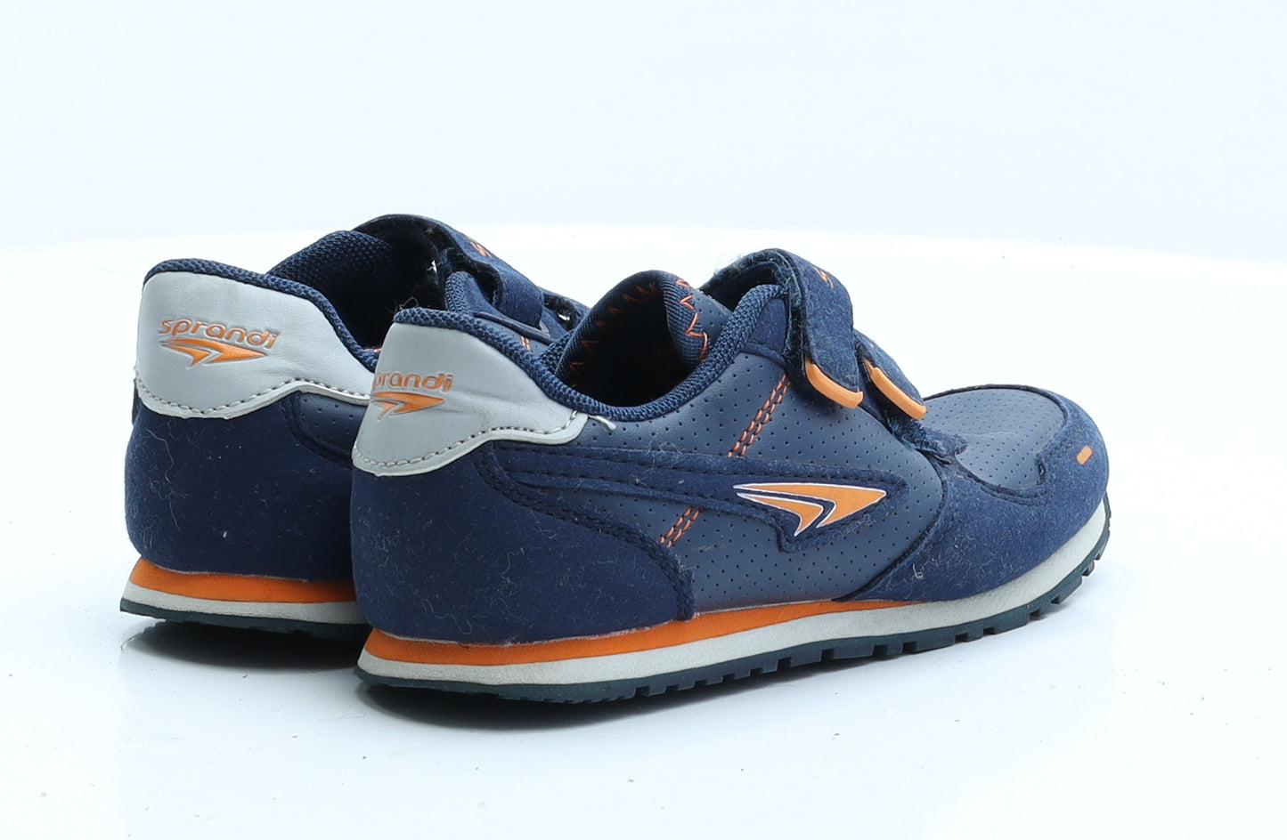 Sprandi Boys Blue  Faux Leather Trainer  12 EUR 30