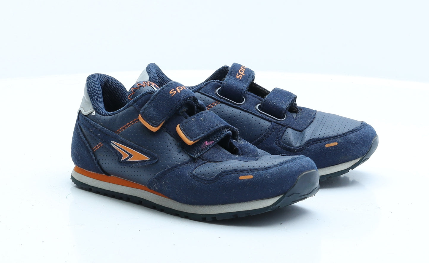 Sprandi Boys Blue  Faux Leather Trainer  12 EUR 30