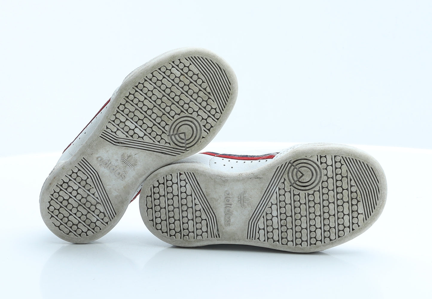 adidas Boys White Polyester Trainer UK 8