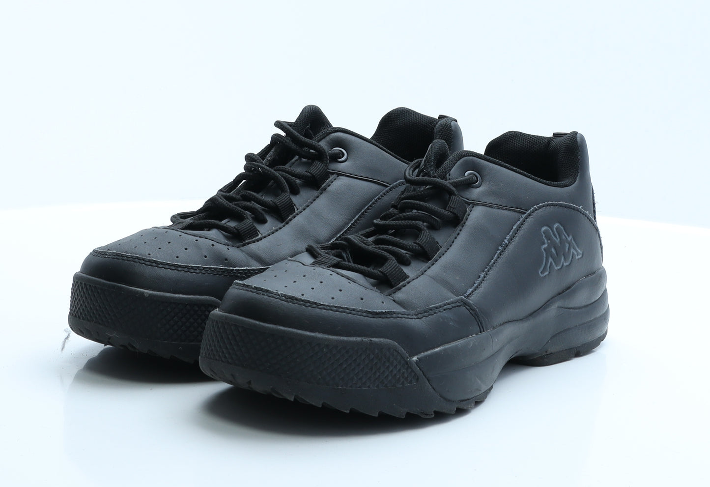 Kappa Womens Black Polyester Trainer UK 5 EUR 38