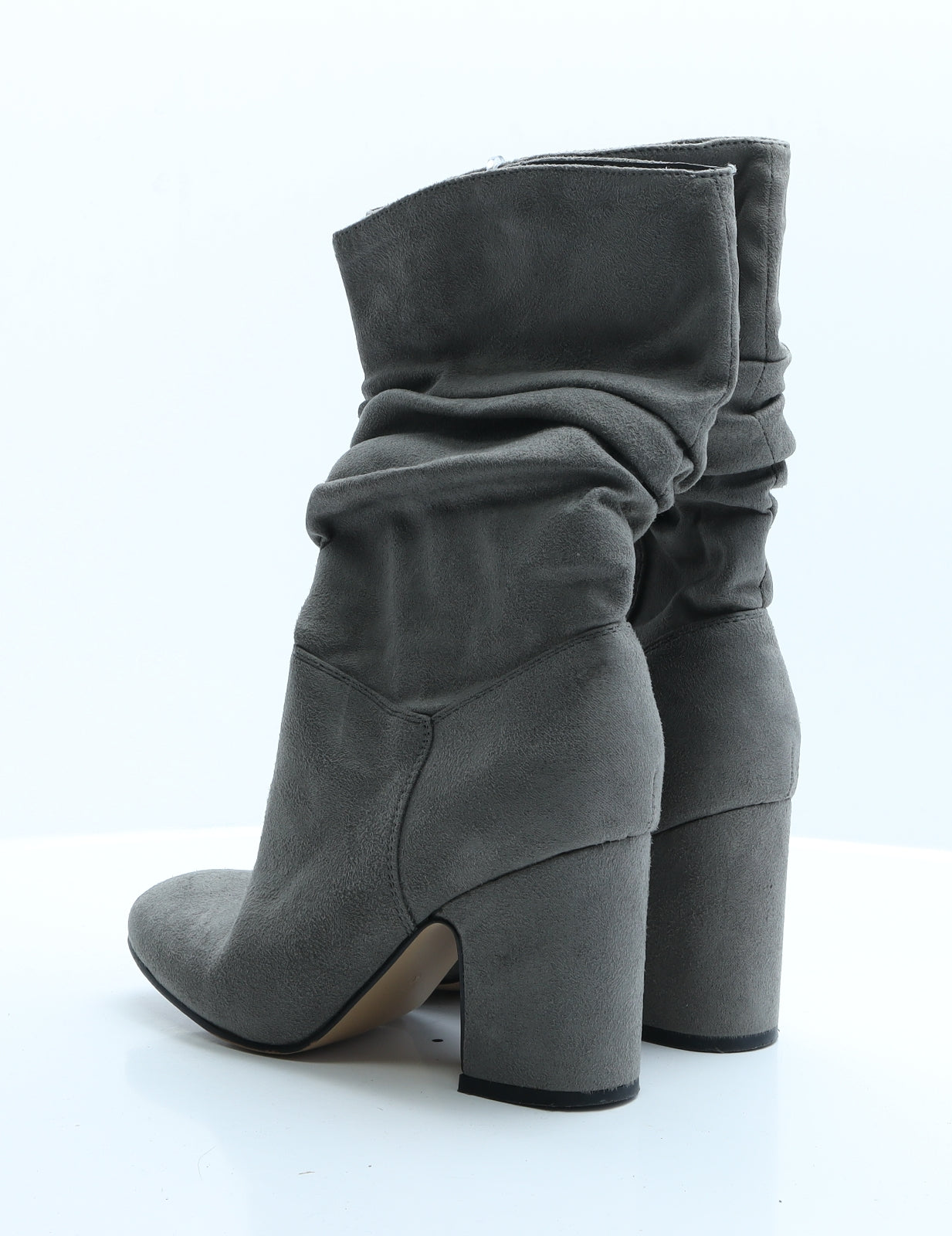 Dorothy Perkins Womens Grey  Polyester Slip On Boot 5