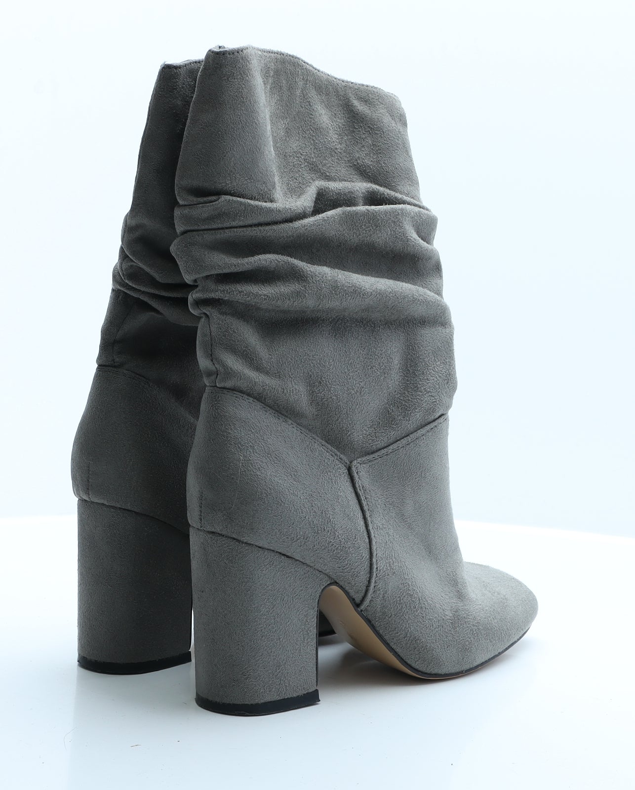 Dorothy Perkins Womens Grey  Polyester Slip On Boot 5
