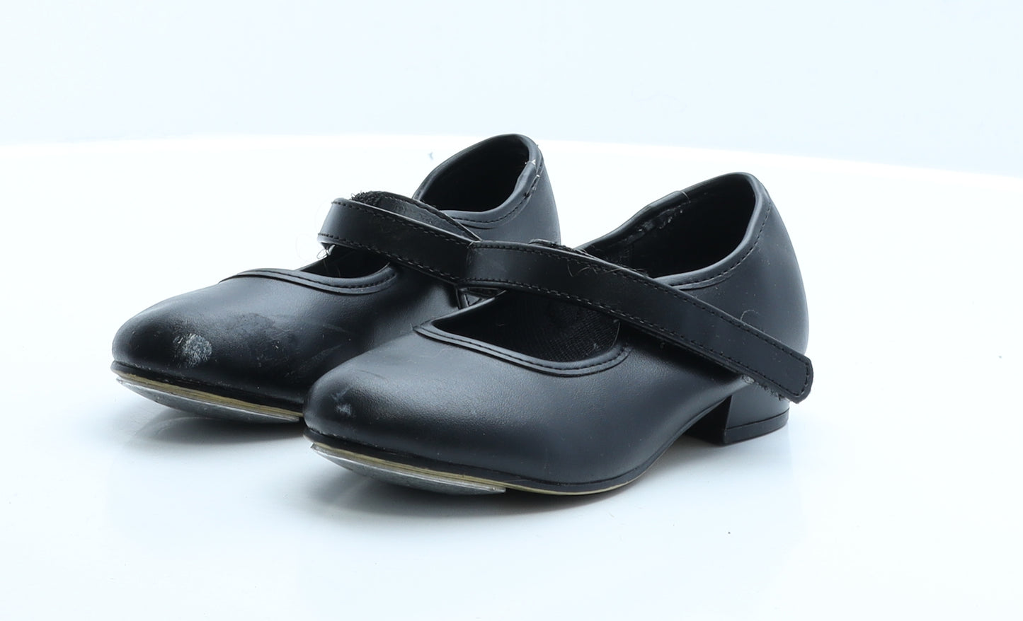 1st position Girls Black  Polyamide Ballet Heel 8   - Tap dancing