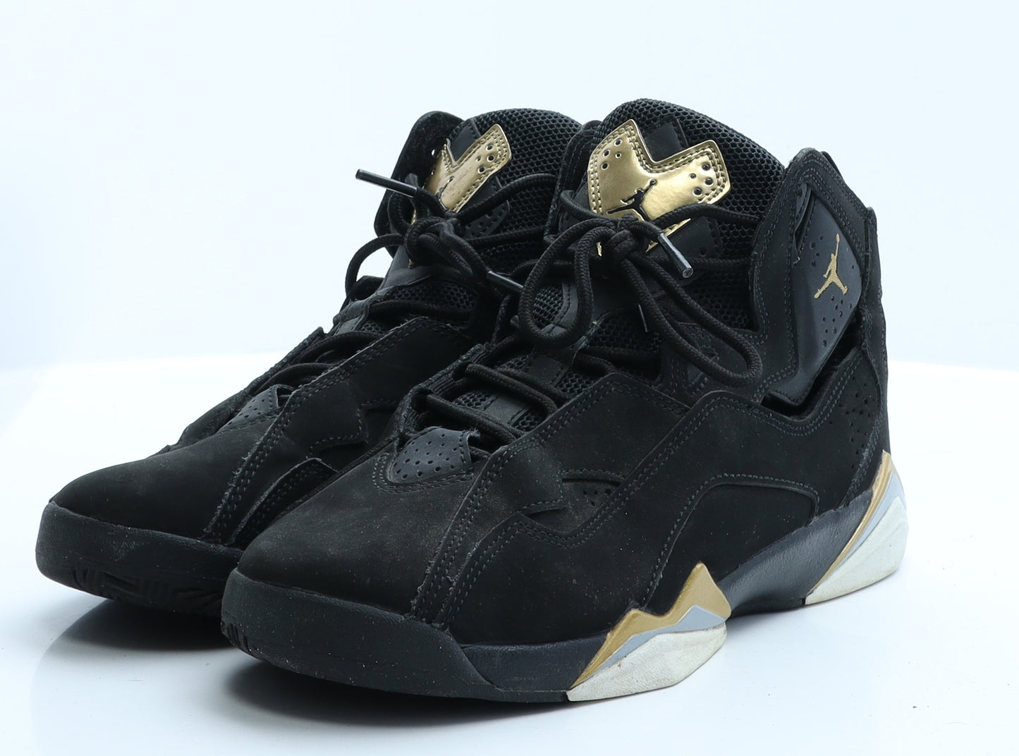 Jordan Boys Black Colourblock Polyester Trainer  6 EUR 40 US 7