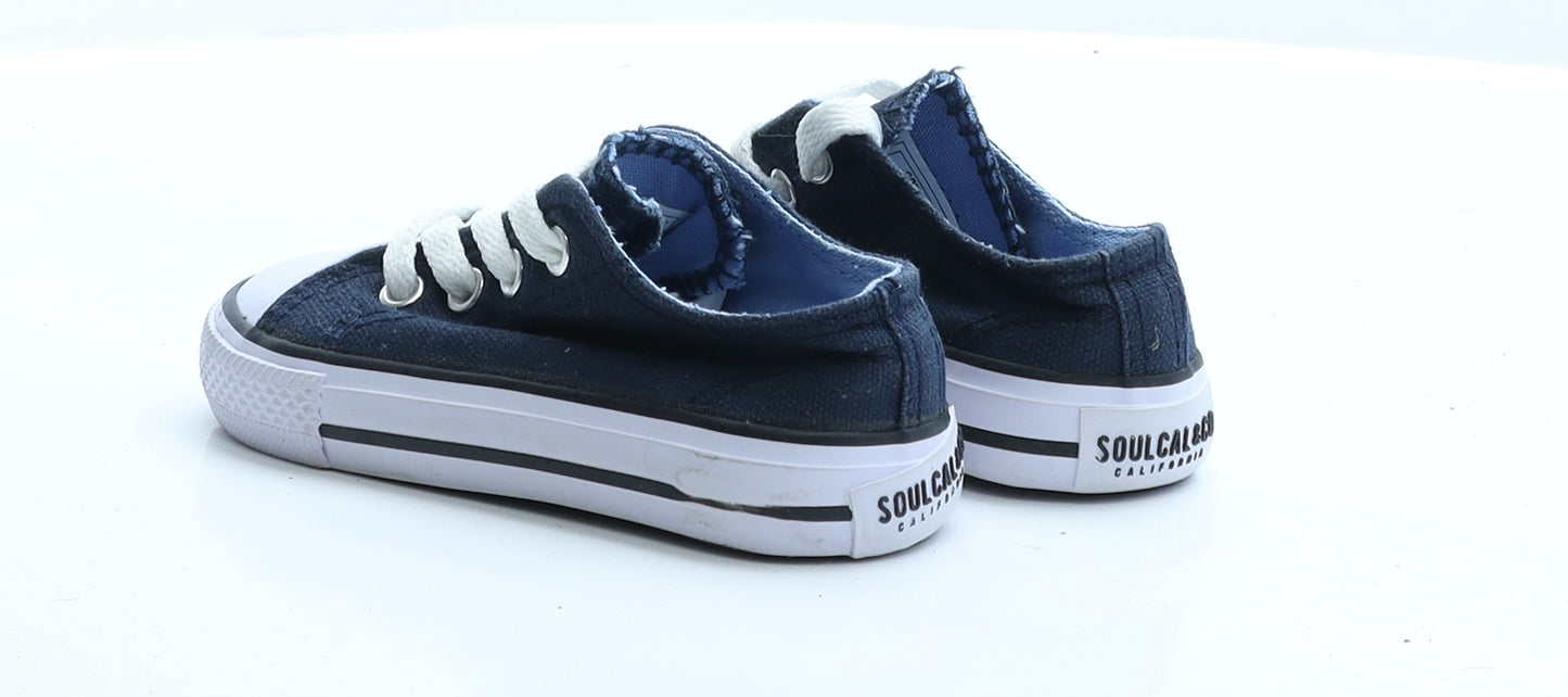 SoulCal&Co Boys Blue  Polyester Trainer  6 EUR 23