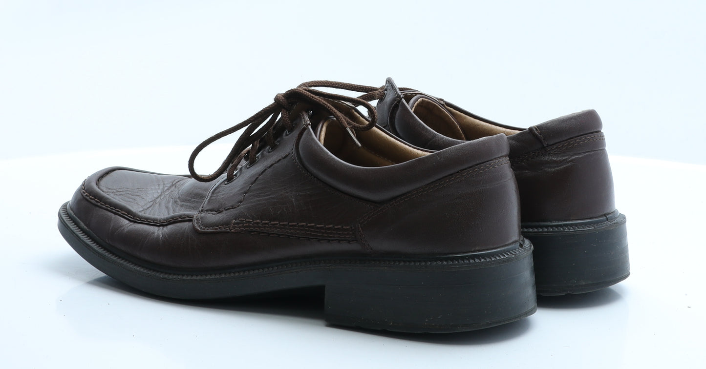 WalkAir Mens Brown  Polyester Boat Shoe Casual 8