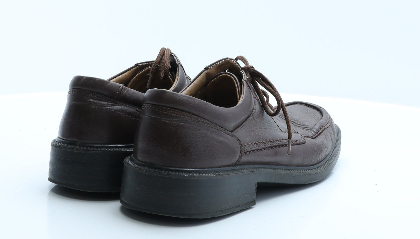 WalkAir Mens Brown  Polyester Boat Shoe Casual 8
