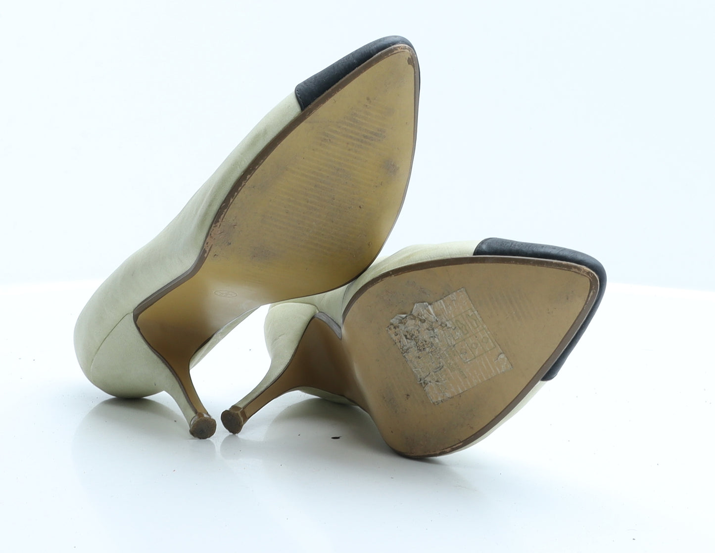 Atmosphere Womens Beige Colourblock Polyester Court Heel 5 EUR 38