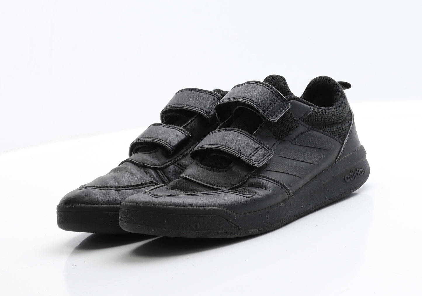 adidas Boys Black  Polyester Trainer  3.5 EUR 36