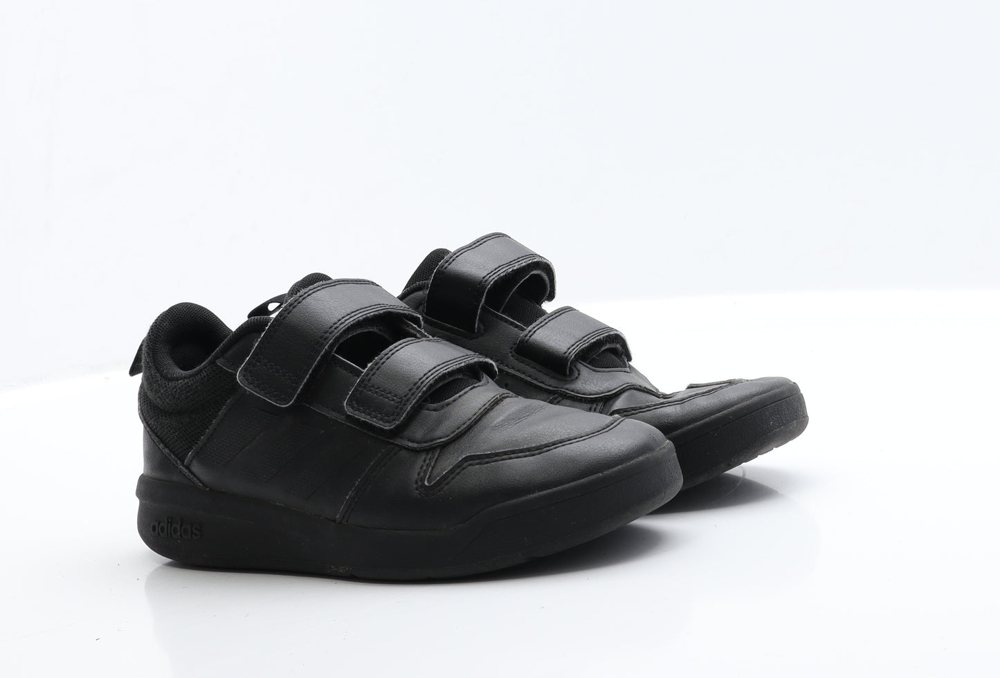 adidas Boys Black  Polyester Trainer  3.5 EUR 36