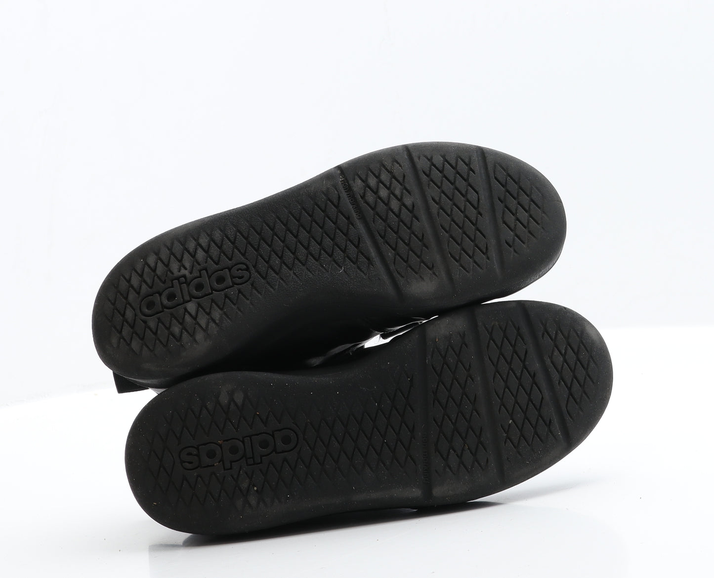 adidas Boys Black  Polyester Trainer  3.5 EUR 36