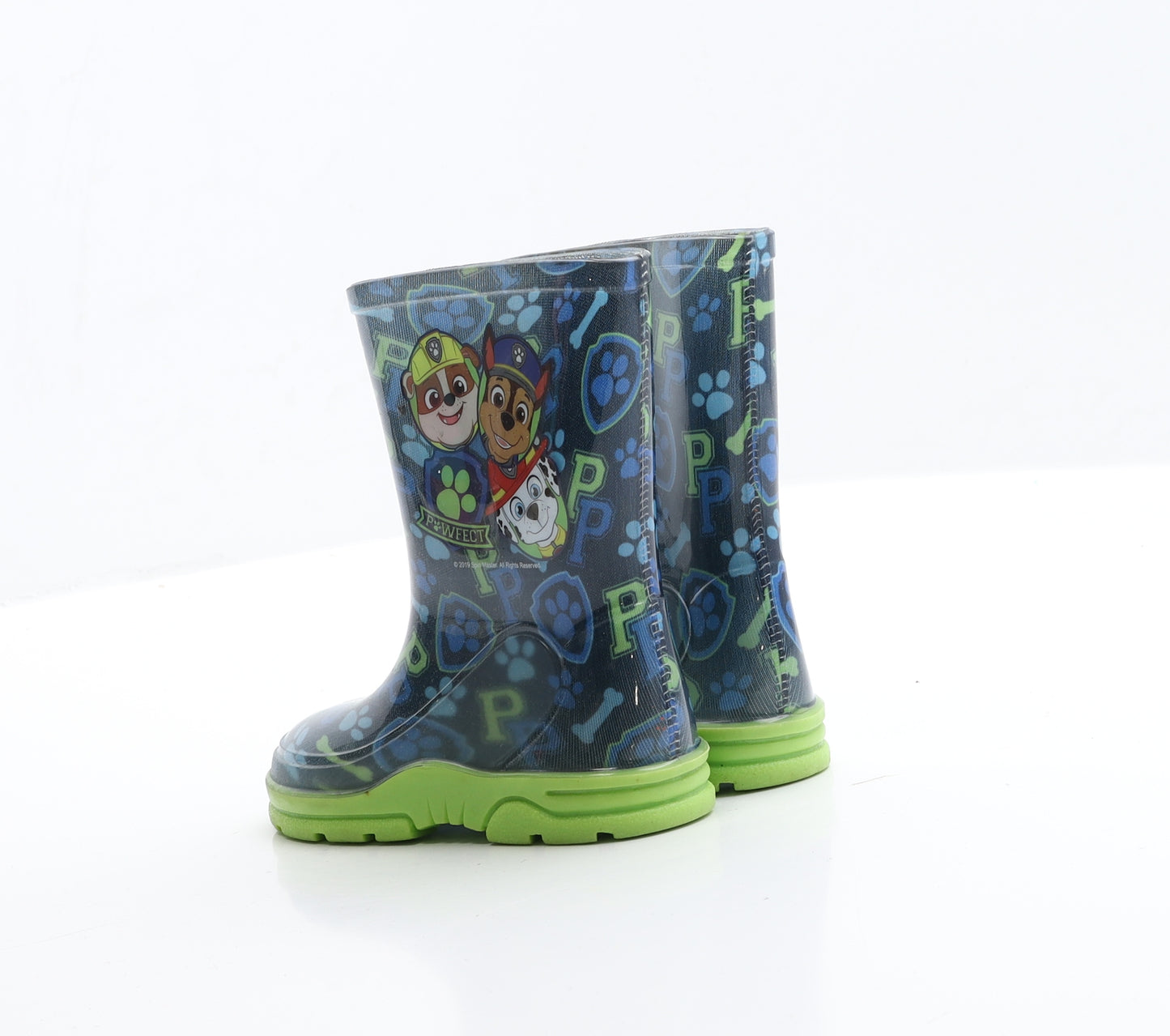 Paw Patrol Boys Blue  Rubber Wellies Boot 5   - Paw Patrol