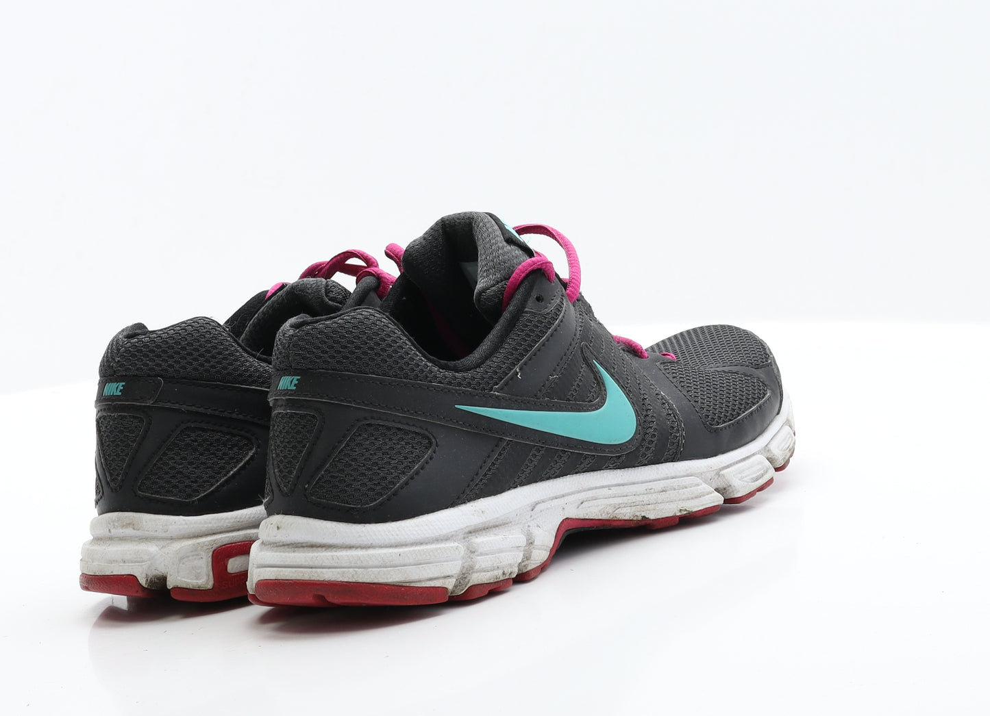 Nike Womens Black  Polyester Trainer Casual 6 39.5